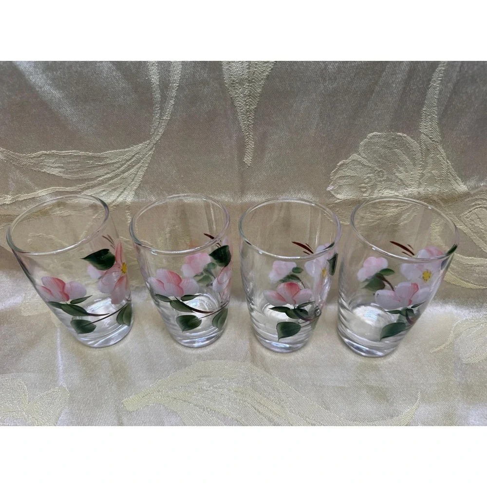 Set of 4 Franciscan Desert Rose 4